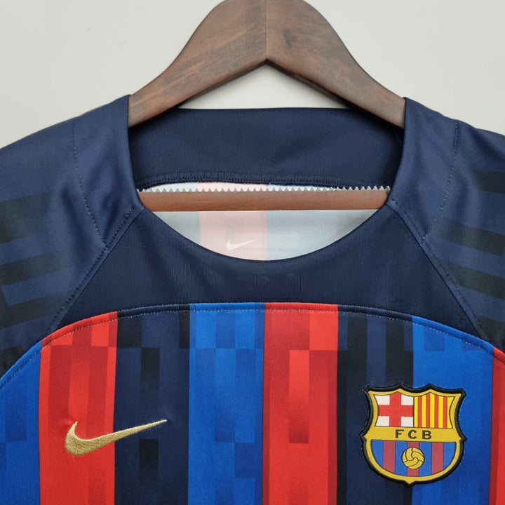 Camisa Feminina Barcelona 2022/23 Home - ResPeita Sports 