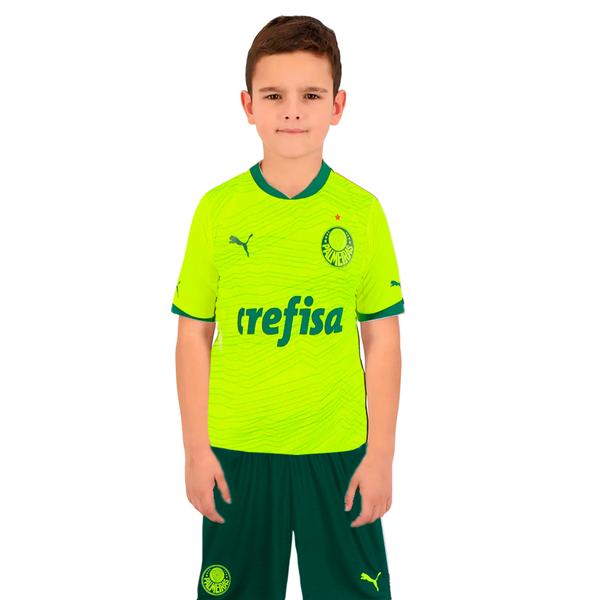 Conjunto Infantil Palmeiras ||| 23/24 Verde claro