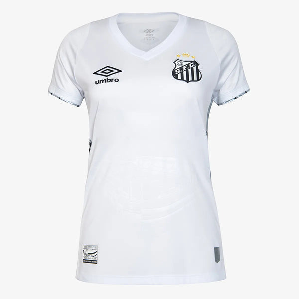 Camisa Feminina Umbro Santos 2024/25 I Torcedor