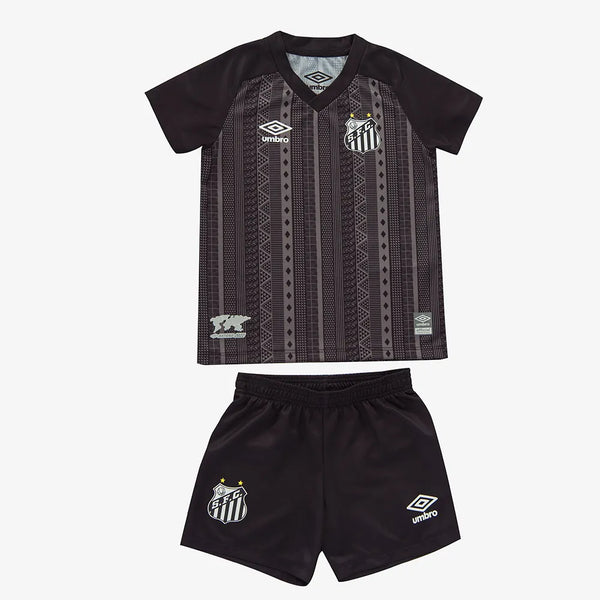 Kit Infantil Umbro Santos 2022/23 III Torcedor